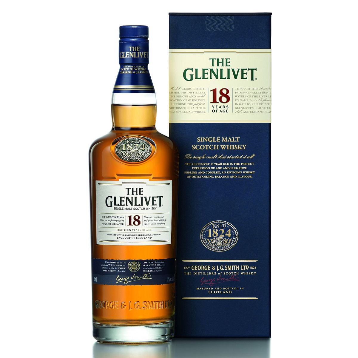 The Glenlivet 18 Year OldFALSE – Chanti Wine